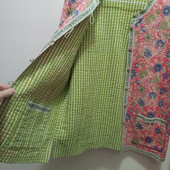 Handmade Reversible Jacket/Shirt - Picture 2 of 6